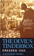 Book cover of The Devil's Tinderbox - Dresden 1945 by McKEE, Alexander 